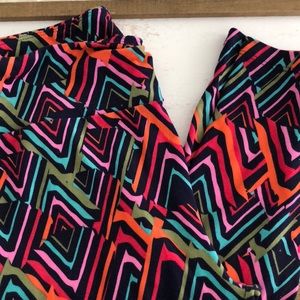 Multicolor LuLaRoe OS Leggings